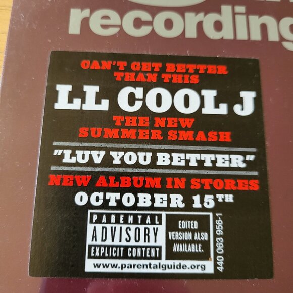 LL COOL J Luv U Better / Fa Ha Vinyl 12” Def Jam 440 063 956-1 Sealed Record LP7 - Picture 2 of 6